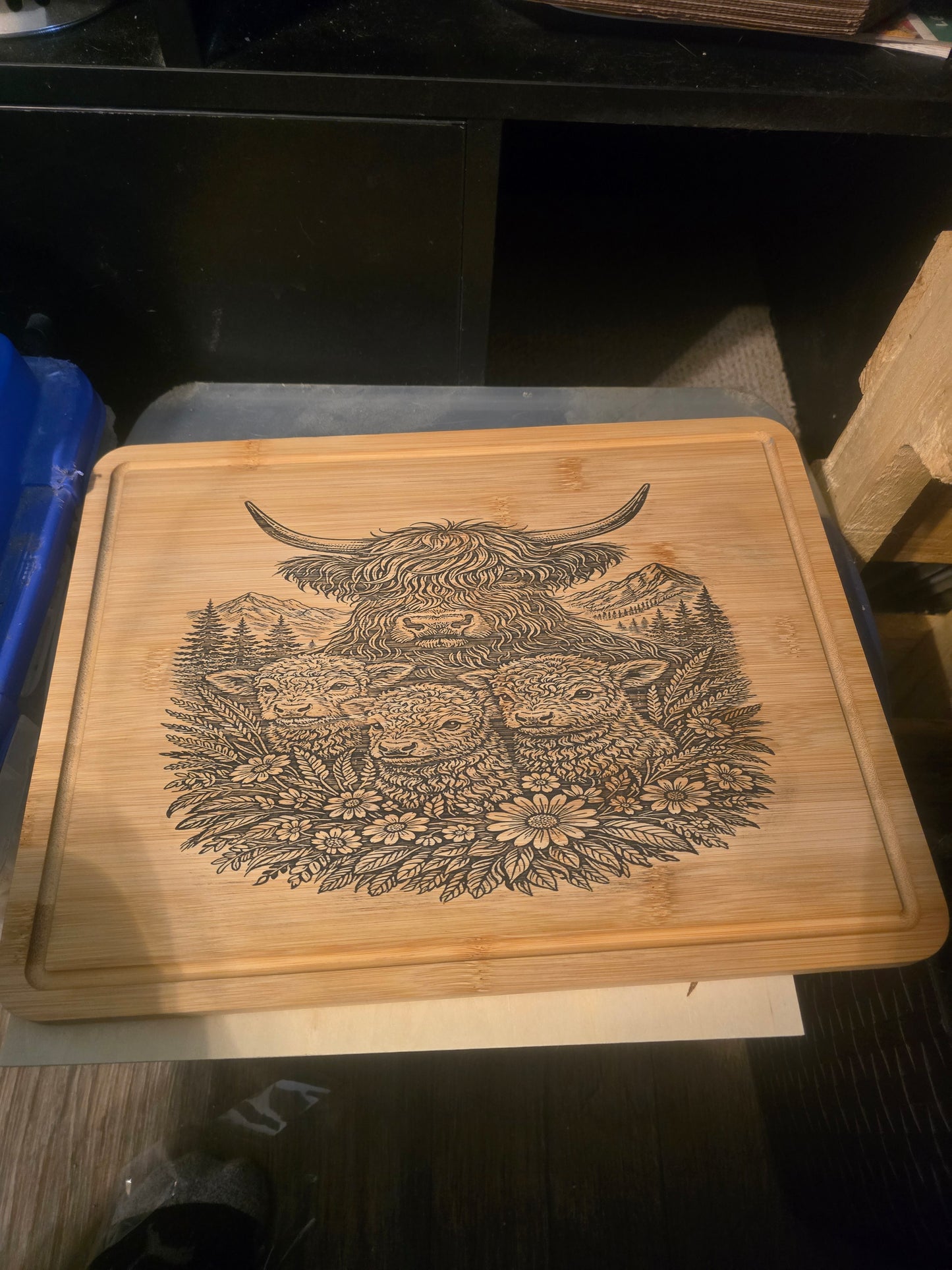 11x14 Bamboo Cutting Board