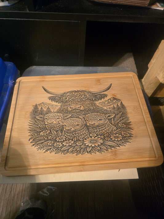 11x14 Bamboo Cutting Board